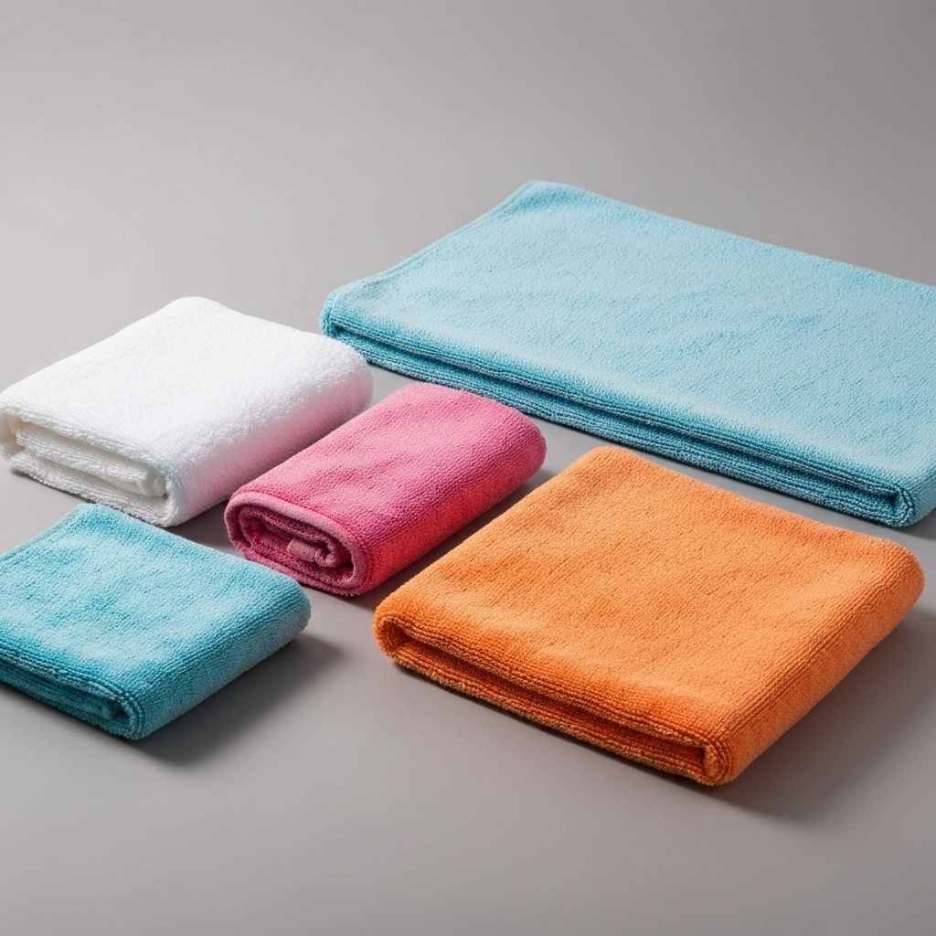마이크로파이버 타월 세트